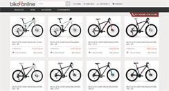 Desktop Screenshot of bike-online.ro